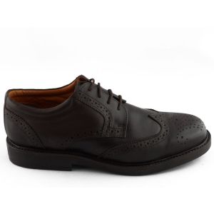 Herenschoen Bruin Brooks Leder Allen Cooper