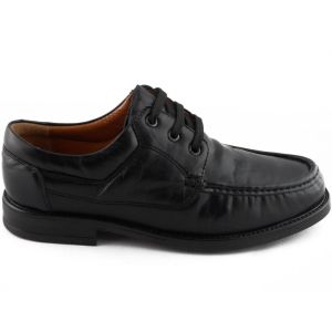 Herenschoen Zwart Leder Klassiek Filanto