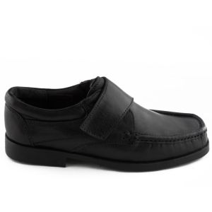 Herenschoen Zwart Velcro Klassiek Moza-x