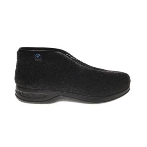 Hoge Wollen Pantoffel Rits