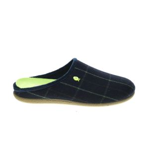 Hot Potatoes Pantoffel Navy Carreau
