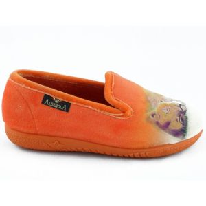 Kinderpantoffel Tijger Leeuw Oranje