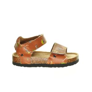 Kindersandalen Cognac Animals