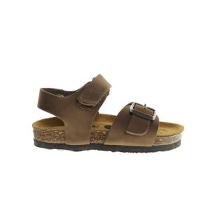 Kindersandalen Nubuck Bruin Leder