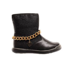 Korte Laarzen Kinderen Zwart