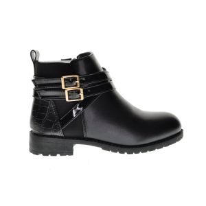 Meisjes Laarzen Zwar Plat