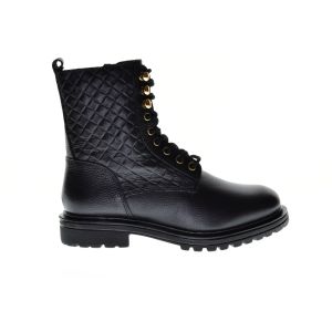 Meisjeslaarzen Stoer Zwart Leder