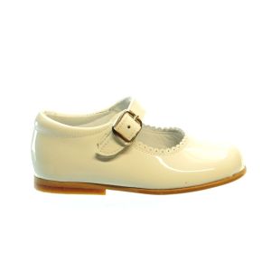 Meisjesschoenen Wit Lak Leer