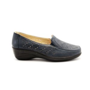 Mocassin Dames Blauw