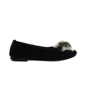 Pantoffels Ballerina Met Pompom