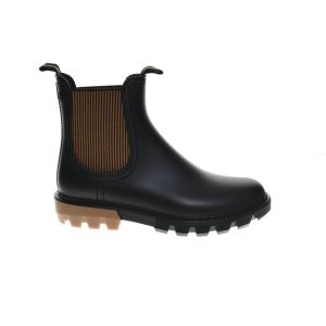 Regenlaarzen Chelsea Zwart Caramel Igor