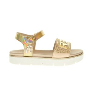 Replay Gouden Stoere Trendy Meisjessandaal Velcro