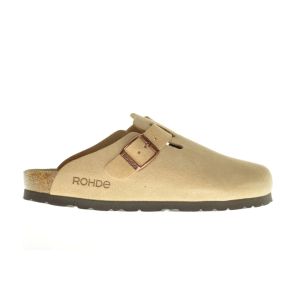 Rhode Natural Daim Muil Zacht Orthopedisch Voetbed