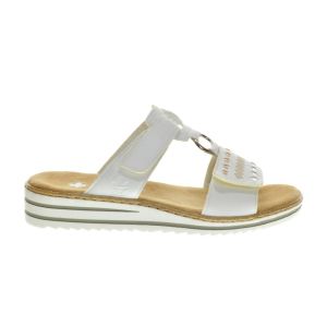 Rieker Witte Instapper Verstelbaar