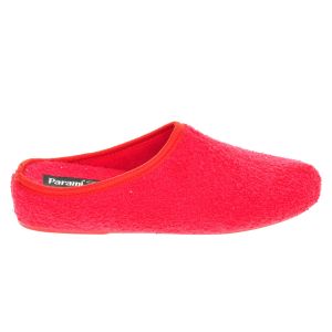 Rode Pantoffels Badstof