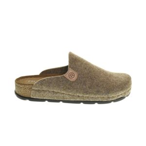 Rohde Pantoffels Vilt Beige