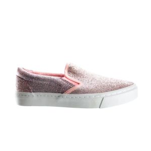 Roze Glitter Mocassin