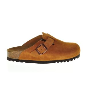 Scholl Instapper Fae Suede Brown Softstep