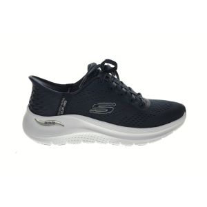 Skechers Blauwe Sneakers Navy Archift Slip Ins