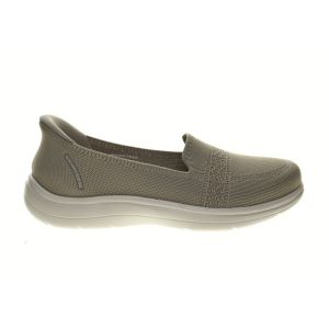 Skechers Taupe Mocassin Slipins