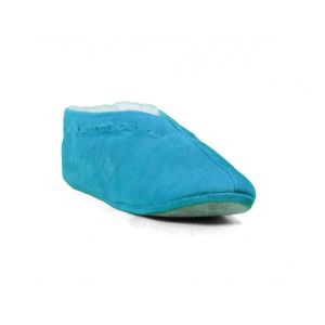 Spaanse Sloffen Pantoffels Turquoise