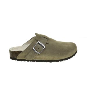 Taupe Clogs Schapenvacht Bionatura