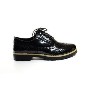 Veterschoenen Zwart Lak Brooks