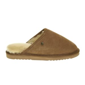 Warmbat Slippers Cognac Suede