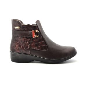 Winterlaarzen Dames Donkerbruin