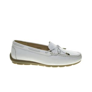Witte Mocassin Leder Ara Alabama