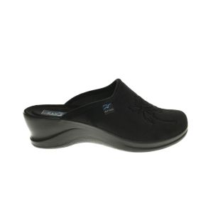 Zwarte Fly Flot Pantoffel Hak