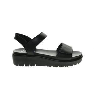 Zwarte Sandalen Dames Ara Leder