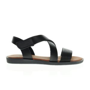 Zwarte Sandalen Velcro Hee