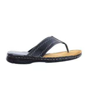 Zwarte Teenslipper Heren